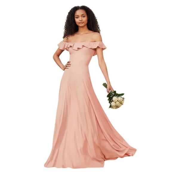 Reformation Dresses & Skirts - Reformation Verbena Maxi Gown in Blush Pink - Size XS